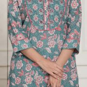 KURTI PANT DUPATTA SET