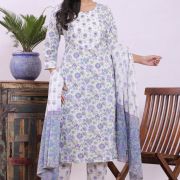 KURTI PANT DUPATTA SET