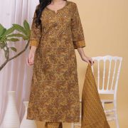 KURTI PANT DUPATTA SET